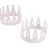 Fun Express DIY Paper Crowns, Set of 12 – VBS Vacation Bible School Supplies/Decor – Prince and Princess Party Crafts for Kids