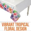 Fun Express Elevated Luau Tablecloth