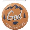 Fun Express Faith Adventure Mini Button ASST – Jewelry – VBS Vacation Bible School Supplies/Decor – 48 Pieces – Multicolor