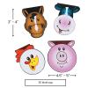 Fun Express Farm Party Paper Notepads | 24 Count | Children’s School Activities, Birthday Party Favors & Prizes, Good Bags, Art Activities