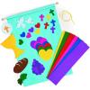 Fun Express First Communion Banner Kit DIY – Makes 12 Felt Banners 12×18 Inch – Religious Craft Kit for Kids Sunday School Church Activities | Pre-Cut Pieces with Hanging Materials Included