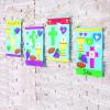 Fun Express First Communion Banner Kit DIY – Makes 12 Felt Banners 12×18 Inch – Religious Craft Kit for Kids Sunday School Church Activities | Pre-Cut Pieces with Hanging Materials Included