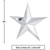 Fun Express Galaxy Paper Hanging Stars – Party Decor – VBS Vacation Bible School Supplies/Decor – 3 Pieces