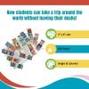 Fun Express Laminated Cultures of The World Bookmark – VBS Vacation Bible School Supplies/Decor – Educational and Learning Activities for Kids – 48 Pieces