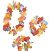 Fun Express Luau (Pack of 3) Multi-Color Child’s Hula Party Skirts – Floral Waistbands