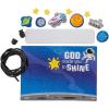Fun Express Outer Space VBS Nametag Necklace Craft Kit – Makes 12, Vacation Bible School Supplies