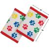 Fun Express Paw Print Velcro Wallets – Cute Animal-Themed Wallets for Kids & Pet Lovers – Durable Compact & Practical Everyday Use – Ideal for Birthday Party Favors Gifts & School Supplies – 12 Pieces