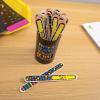 Fun Express Pencil Flip Name Sticks – 36 Pieces Classroom Essentials for Teachers | Student Name Calling Sticks for Classroom Management Tools | Elementary Middle School Must Haves Teaching Supplies