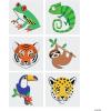 Fun Express RAIN FOREST FRIENDS TATTOOS (6DZ) – Apparel Accessories – VBS Vacation Bible School Supplies/Decor – 72 Pieces