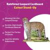 Fun Express Rainforest Leopard Stand UP – Party Decor – VBS Vacation Bible School Supplies/Decor – 1 Piece