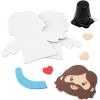 Fun Express Religious Walking Jesus Wind-Up Craft Kit – 12 Sets – Perfect for Sunday School Classroom Activities