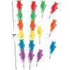 Fun Express Shark Shaped Stacking Pencils – Bulk set of 12 – Summer, Shark Birthday Party Favors and School Supplies – VBS Vacation Bible School Supplies/Decor