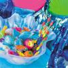 Fun Express Shark Shaped Stacking Pencils – Bulk set of 12 – Summer, Shark Birthday Party Favors and School Supplies – VBS Vacation Bible School Supplies/Decor