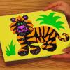 Fun Express Super Safari Sand Art Set 24 Pc – – VBS Vacation Bible School Supplies/Decor Crafts for Kids and Fun Home Activities