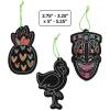 Magic Color Scratch Luau Ornaments 24 Pieces