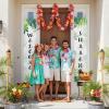 Welcome Summer Luau Vertical Door Banner Set 2 Pieces