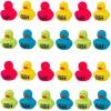 1 1/2″ Mini Jesus is The Light VBS Glow-in-The-Dark Rubber Ducks – 24 Pc.