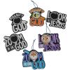 4″ – 4 3/4″ Zoom in VBS Magic Color Scratch Ornaments – 24 Pieces, Vacation Bible School Supplies