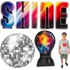 44″ – 54″ Jesus is the Light VBS Starburst Shine Cardboard Cutout Stand-Up Set – 7 Pc.