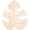 DIY Unfinished Wood Luau Leaf