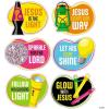 Fun Express 20 3/4″ x 16″ Jesus is the Light VBS Cardstock Cutouts – 6 Pieces