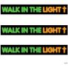 Fun Express 20 ft. 3 3/4″ Jesus Is the Light VBS Walk in the Light Caution Tape