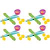 Fun Express 6″ DIY STEM Activity Craft Sticks Catapult Craft Kits – Makes 12 – Great for School and at Home Learning Activities(6 inches (Pack of 4))