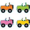 Fun Express Adventure Car Bulletin Board Cutouts – VBS Vacation Bible School Supplies/Decor – Educational and Learning Activities for Kids – 48 Pieces