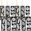 Fun Express Color Your Own Fuzzy Luau Bookmarks – Crafts for Kids and Fun Home Activities – VBS Vacation Bible School Supplies/Decor