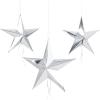 Fun Express Galaxy Paper Hanging Stars – Party Decor – VBS Vacation Bible School Supplies/Decor – 3 Pieces