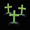 Fun Express God Is Love Glow in the Dark Crosses – Set of 12 – Church, Sunday School and VBS Gifts