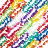 Fun Express Hawaiian Leis Bulk 200 Pack – Flower Necklace Party Favors for Adults & Kids | Tropical Luau Party Decorations for Beach Pool Birthday Graduation | Lei Garland Party Supplies Assortment