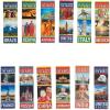 Fun Express Laminated Cultures of The World Bookmark – VBS Vacation Bible School Supplies/Decor – Educational and Learning Activities for Kids – 48 Pieces
