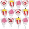 Fun Express Novelty Themed Individually Wrapped Lollipops Carnival, Clown, Circus, Party Favors – VBS Vacation Bible School Supplies/Decor – 12 Pieces