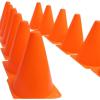 Fun Express Orange Traffic Cones – Set of 12 – VBS Vacation Bible School Supplies/Decor – Great for Kids Sports, Games and Toys