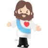 Fun Express Religious Walking Jesus Wind-Up Craft Kit – 12 Sets – Perfect for Sunday School Classroom Activities