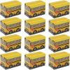 Fun Express School Bus Favor Boxes – Fun Colorful Party Supplies for Kids’ Birthday Parties School Events and Special Celebrations – Perfect for Treats Gifts and Party Favors – Yellow 12 Pieces
