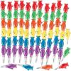 Fun Express Shark Shaped Stacking Pencils – Bulk set of 12 – Summer, Shark Birthday Party Favors and School Supplies – VBS Vacation Bible School Supplies/Decor