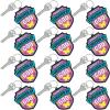 Fun Express Treasure Hunt Vbs Keychain – Apparel Accessories – Vbs Vacation Bible School Supplies/Decor- 12 Pieces