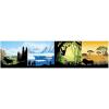 Fun Express Wild Encounters Vbs Biomes Backdrop – Party Decor – VBS Vacation Bible School Supplies/Decor – 6 Pieces