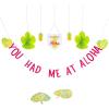You Had Me At Aloha Luau Decorating Kit – 10 Pieces – Tiki and Tropical Party Decor