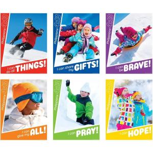 16″ x 20 3/4″ Snowbound Slope VBS Posters Set – 6 Pc.