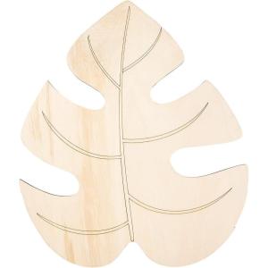 DIY Unfinished Wood Luau Leaf
