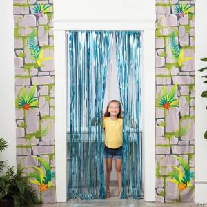 Fun Express 96″ Rainforest VBS Waterfall Panels & Curtain Door Decorating Set