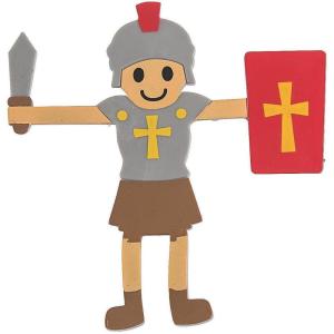 Fun Express Armor of God Bendable – Character Toys – VBS Vacation Bible School Supplies/Decor – 24 Pieces