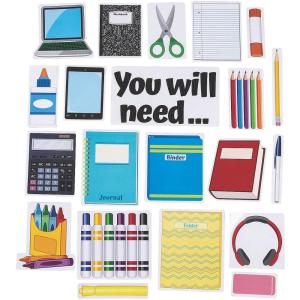 Fun Express Classroom Magnets for Whiteboard – 21 Piece Educational Supply Management Set for Elementary Teachers | Magnetic School Supplies with Visual Icons Student Organization Learning Activities