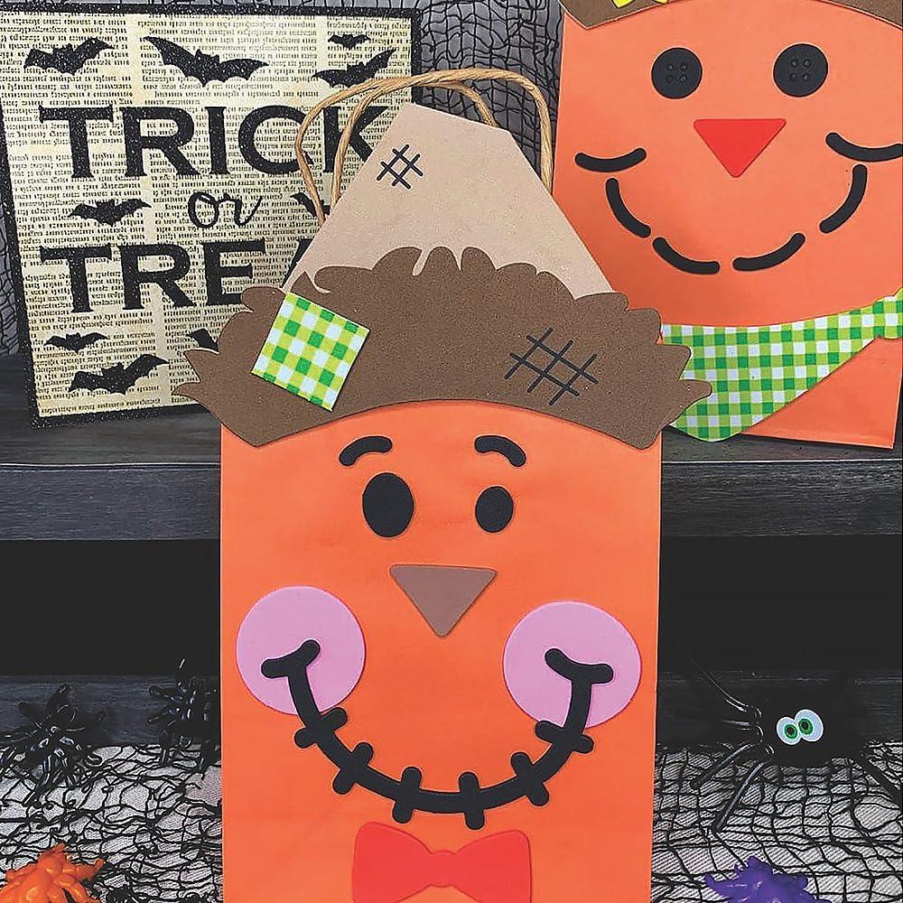 image:imageFun Express Scarecrow Halloween Pumpkin Decorating Kit Decorates 12 Pumpkins Fall Crafts for Kids