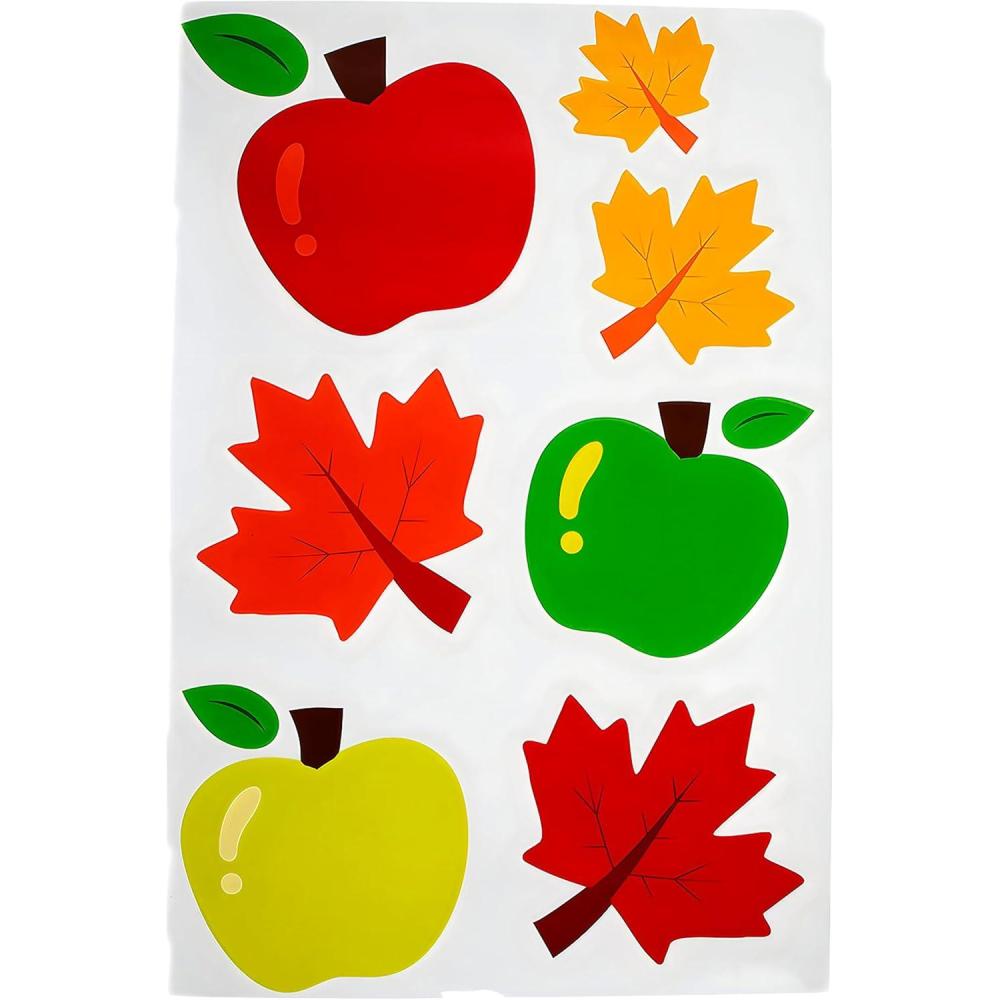 image:imageFall Window Clings Party Decor 3 Pieces