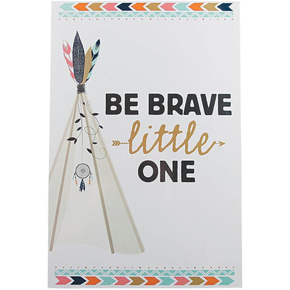 image:imageFun Express Tribal Baby Wooden Sign for Baby Home Decor Decorative Accessories Wall Decor Baby 1 Piece