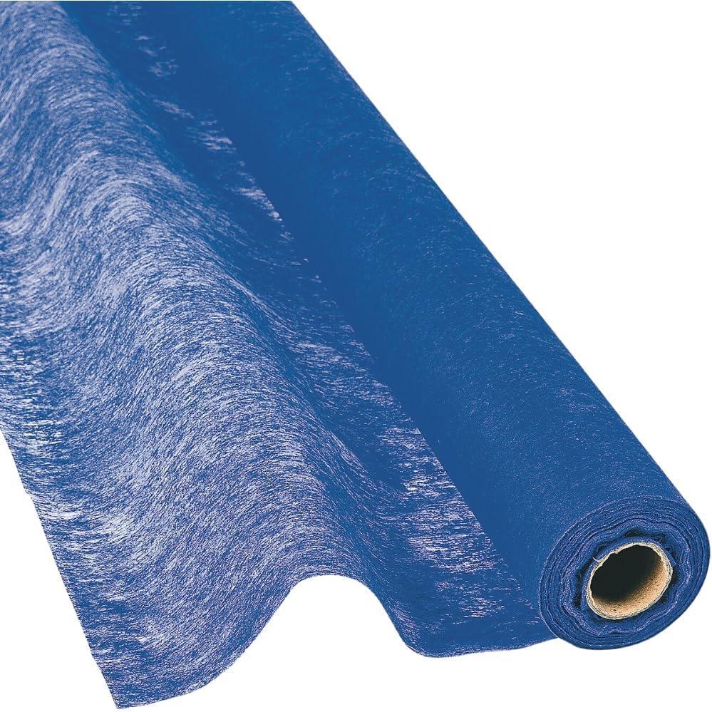 image:imageFun Express Blue Gossamer Fabric Roll 100 Feet x 3 Feet Sheer Draping Fabric for Wedding Backdrop amp Ceiling Drapes Wedding Decorations for Reception Ceremony Party Decor Arch Draping Material